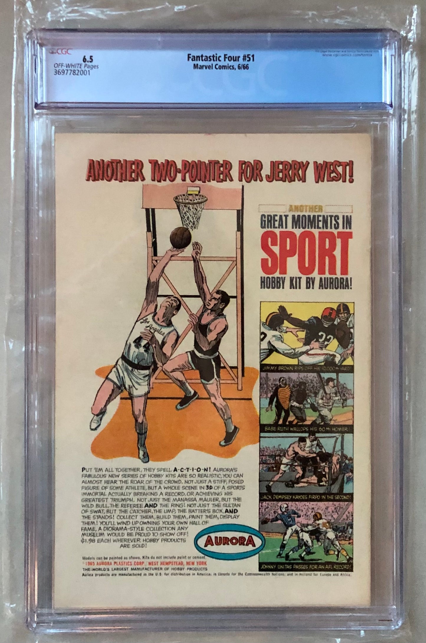 Fantastic Four 51 CGC 6.5 (Marvel)