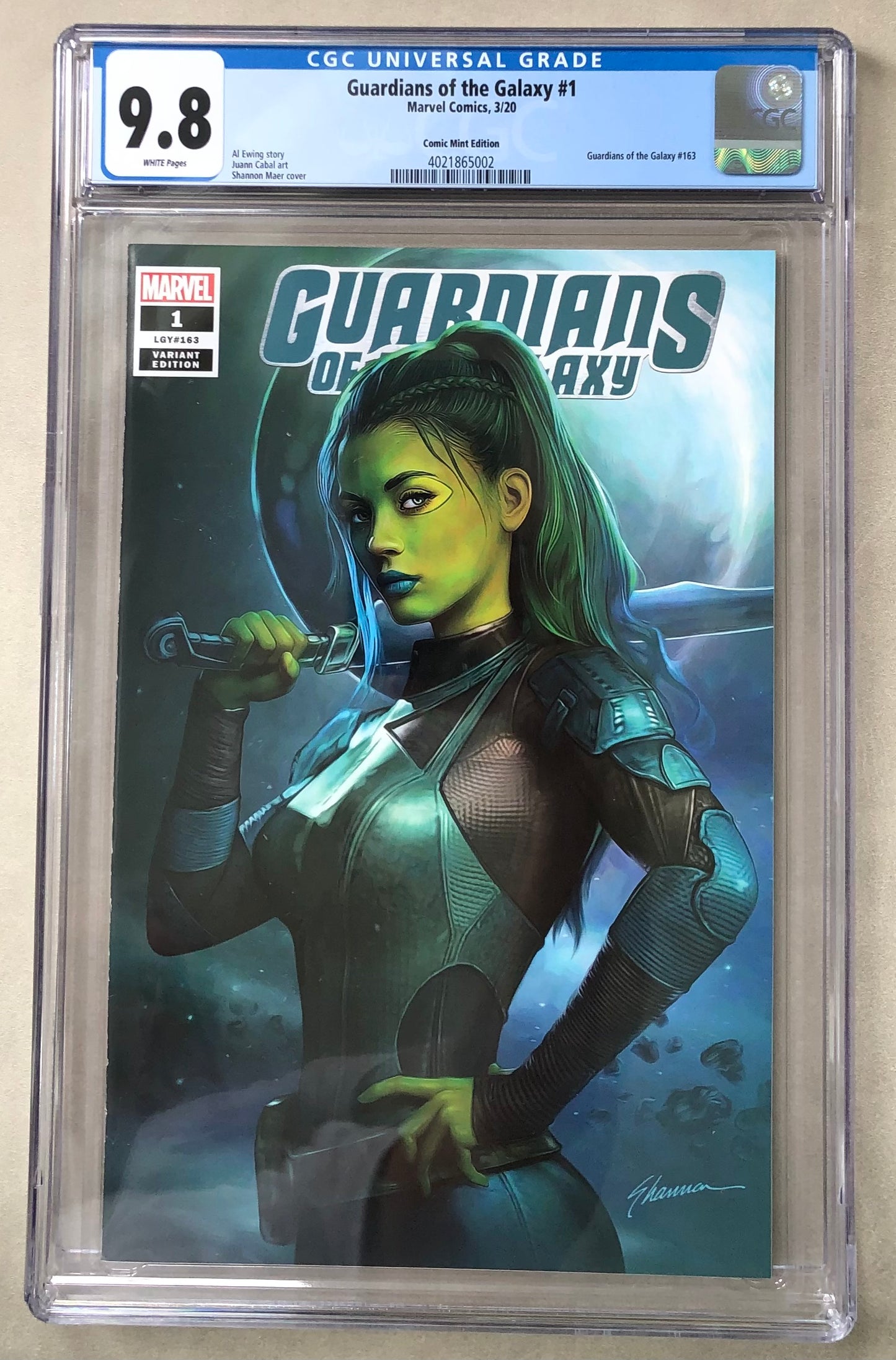 Guardians of the Galaxy 1 CGC 9.8 (Marvel 2020)