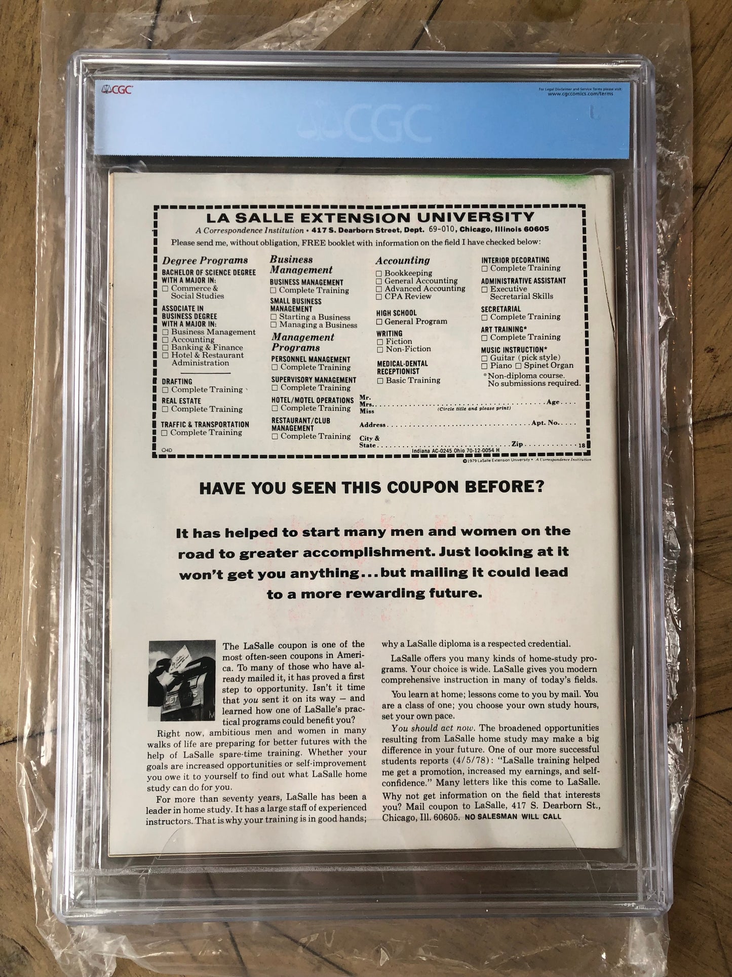 Marvel Preview 19 CGC 6.0 Oregon Coast Collection 1979