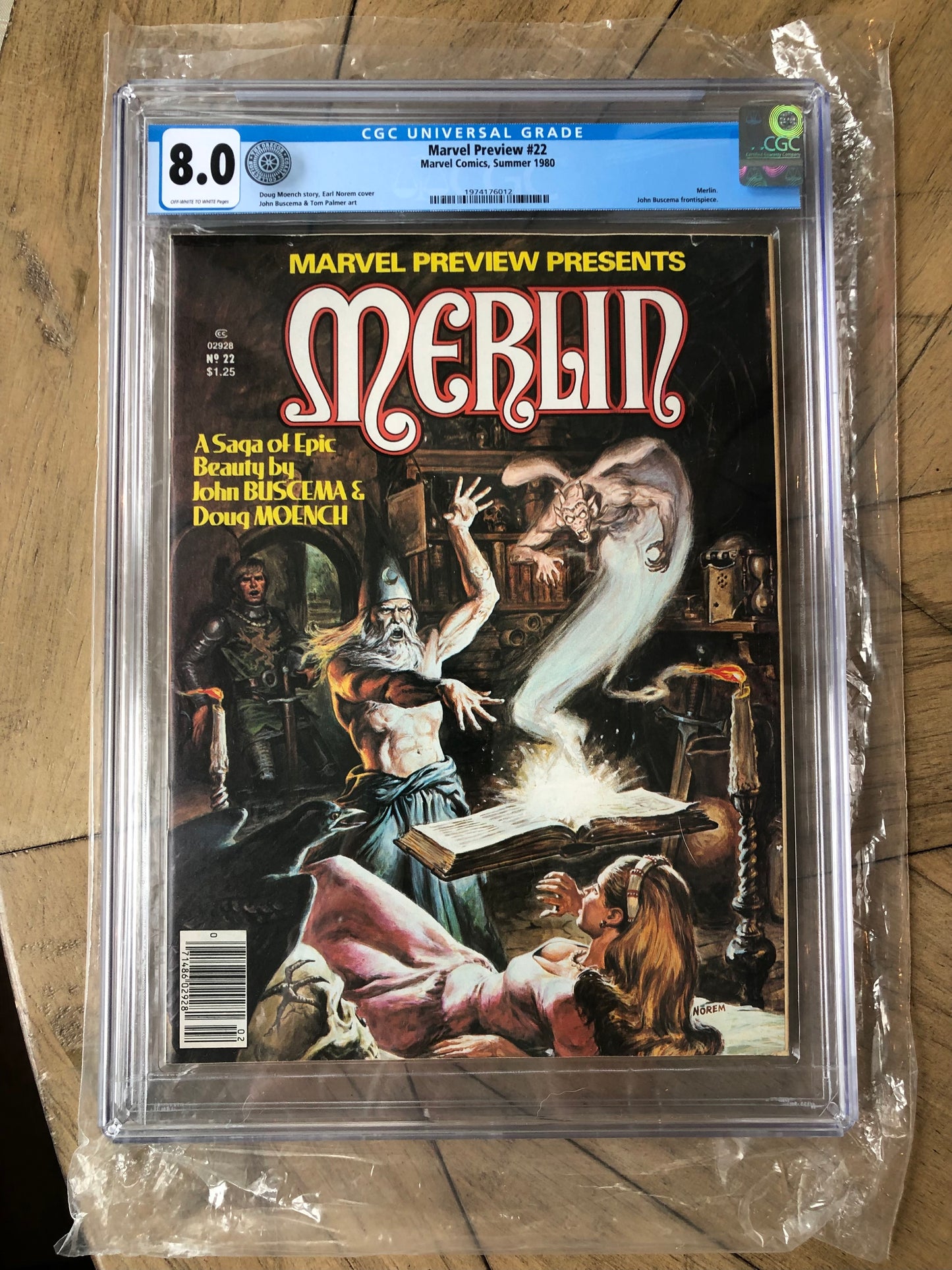 Marvel Preview 22 CGC 8.0 Oregon Coast Collection